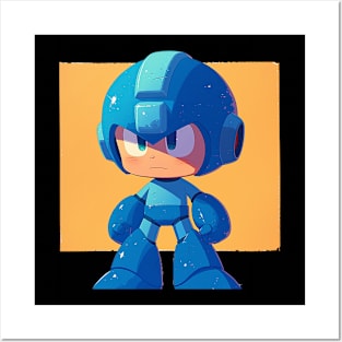 megaman Posters and Art